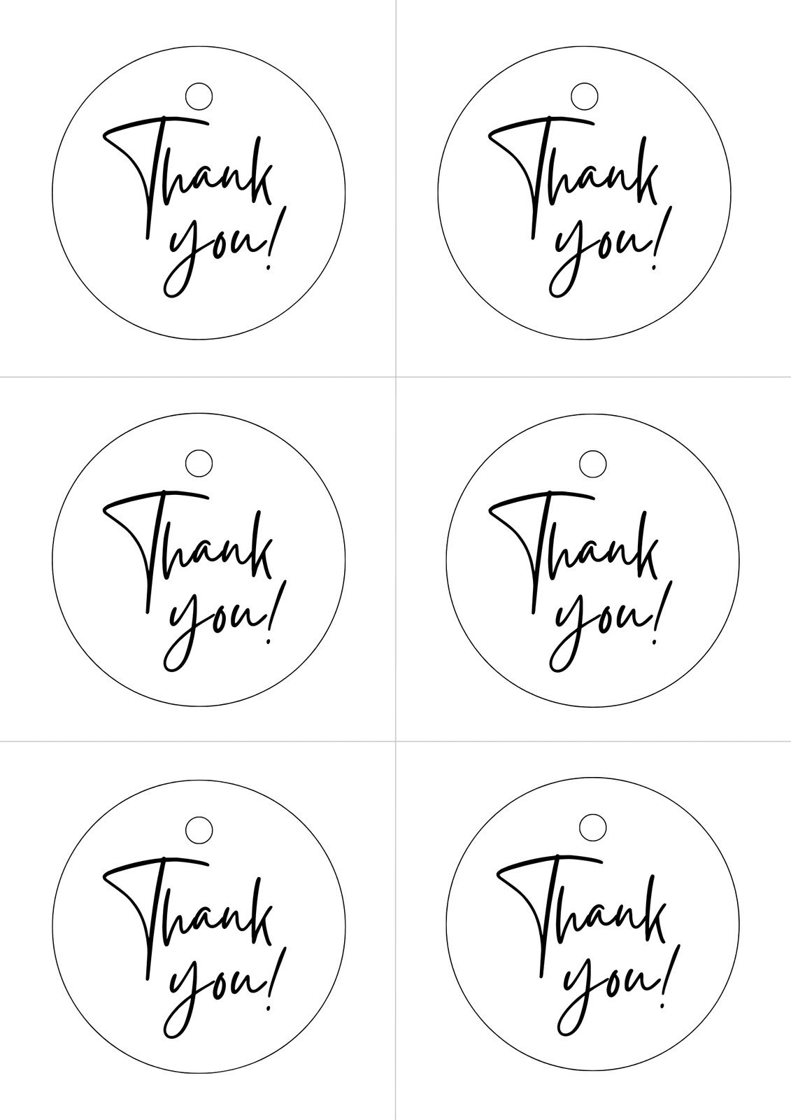 Free, Printable And Customizable Gift Tag Templates | Canva inside Free Printable Thank You Tags Template