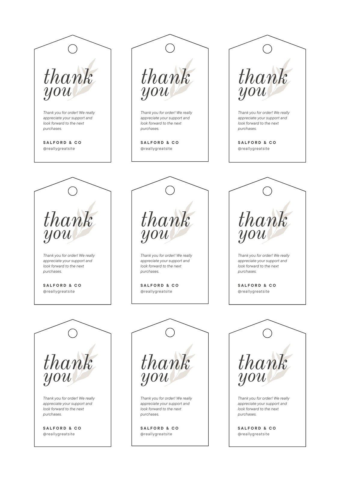 Free, Printable And Customizable Gift Tag Templates | Canva regarding Free Printable Customizable Gift Tags