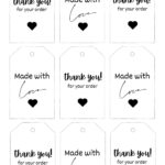 Free, Printable And Customizable Gift Tag Templates | Canva Throughout Free Printable Gift Name Tags