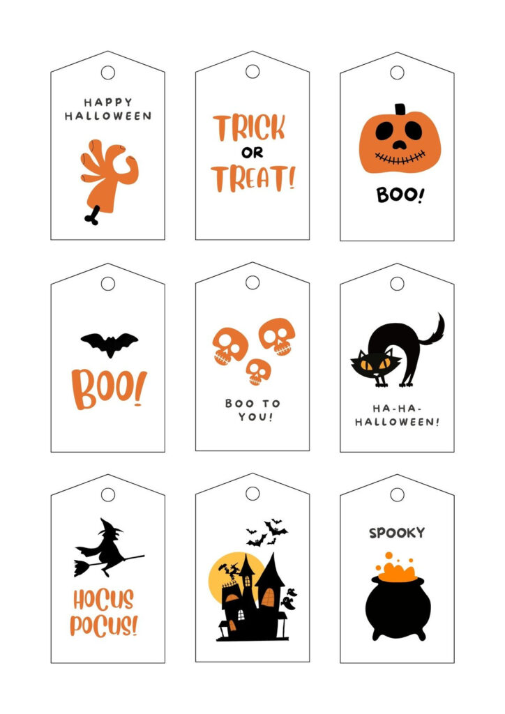 Free Printable And Customizable Halloween Tag Templates | Canva For Free Printable Halloween Labels Free Printable And Customizable Halloween Tag Templates | Canva For Free Printable Halloween Labels
