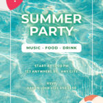 Free Printable And Customizable Party Flyer Templates | Canva Within Free Printable Flyers For Parties