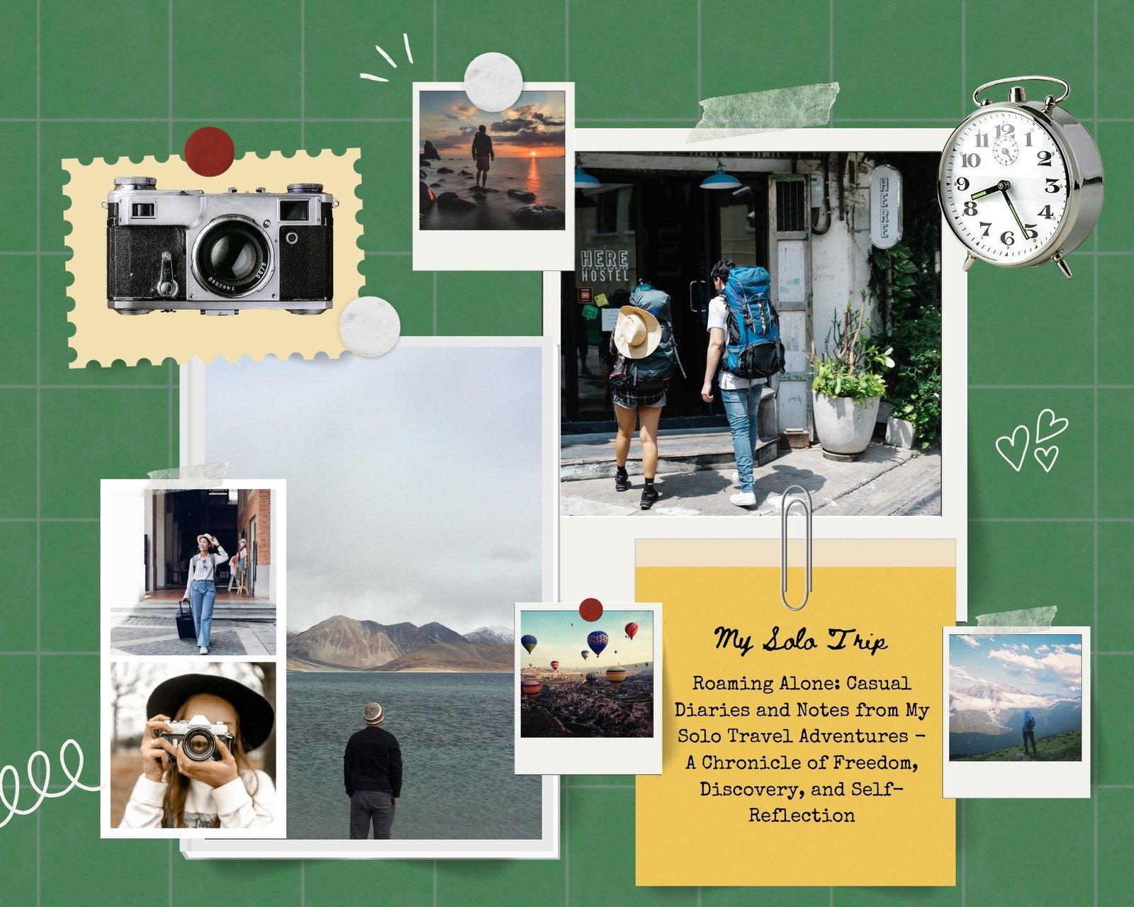 Free Printable And Customizable Scrapbook Templates | Canva intended for Free Online Digital Scrapbooking Printable