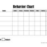 Free Printable And Editable Odd Behavior Chart Inside Free Printable Behavior Charts