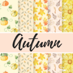 Free Printable Autumn Digital Paper! (Seamless Pattern For Within Free Printable Autumn Paper