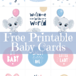 Free Printable Baby Cards | New Baby & Baby Shower Cards Within Free Printable Baby Shower Cards Templates