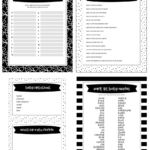 Free Printable Baby Shower Games   5 Games (In 3 Colors!) | Lil&<h2>039; Luna Intended For Baby Name Race Free Printable