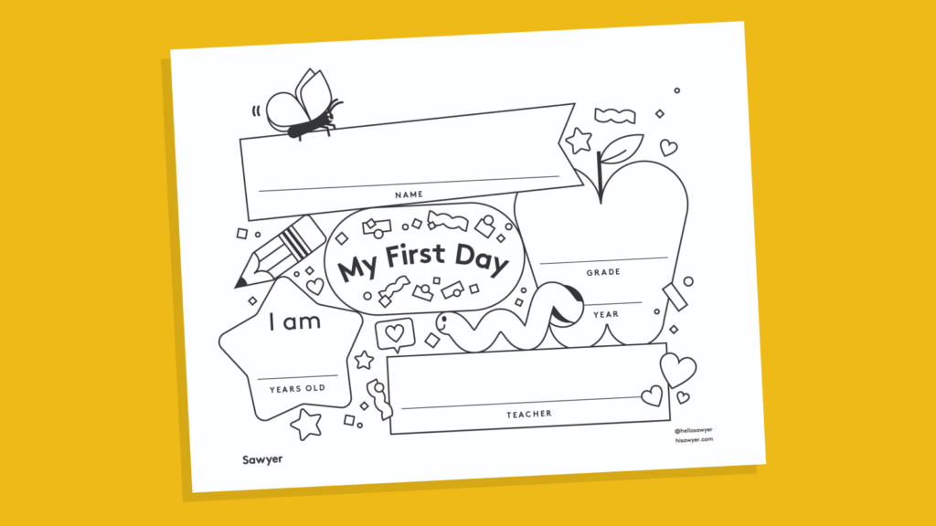 Free Printable Back To School Sign | Sawyer Blog With Regard To Free Printable Back To School Signs Free Printable Back To School Sign | Sawyer Blog With Regard To Free Printable Back To School Signs