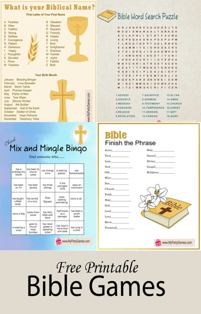 Free Printable Bible Escape Room (Jesus&<h2>039; Miracles) My Party Games With Free Printable Bible Games For Youth Free Printable Bible Escape Room (Jesus&<h2>039; Miracles) My Party Games With Free Printable Bible Games For Youth