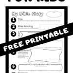 Free Printable Bible Study For Kids Pertaining To Free Printable Children'S Bible Lessons