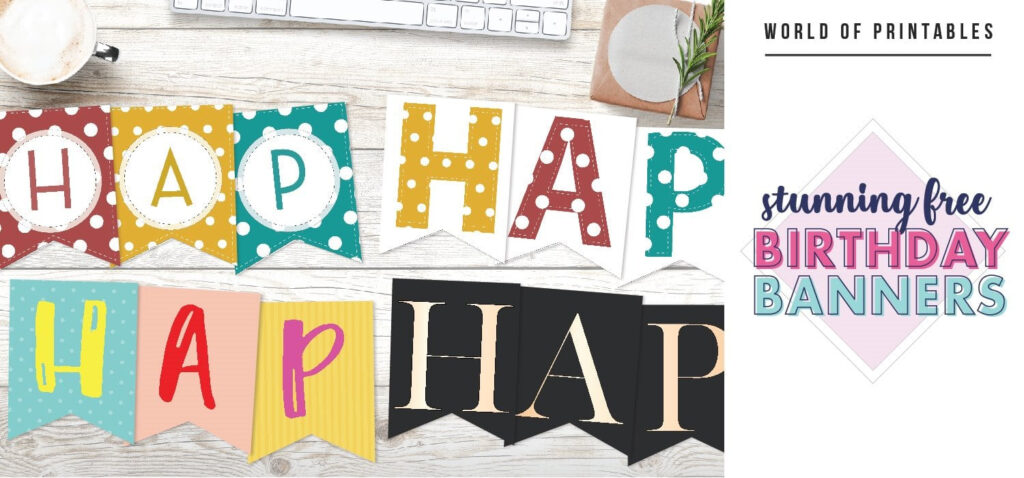 Free Printable Birthday Banner Ideas For All Ages World Of With Regard To Free Printable Birthday Banner Free Printable Birthday Banner Ideas For All Ages World Of With Regard To Free Printable Birthday Banner