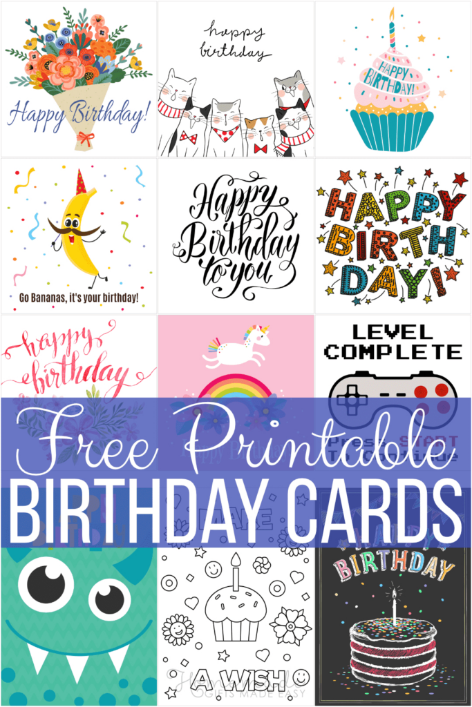 Free Printable Birthday Cards For Everyone Throughout Free Printable Happy Birthday Cards Free Printable Birthday Cards For Everyone Throughout Free Printable Happy Birthday Cards