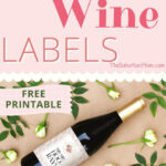 Free Printable Birthday Wine Bottle Labels   Plus Wine Pairings In Free Printable Wine Labels For Birthday