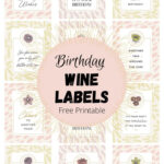 Free Printable Birthday Wine Bottle Labels   Plus Wine Pairings Pertaining To Free Printable Wine Labels For Birthday