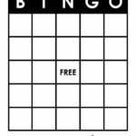 Free Printable Blank Bingo Card Template (Pdf) Inside Free Printable Blank Bingo Cards