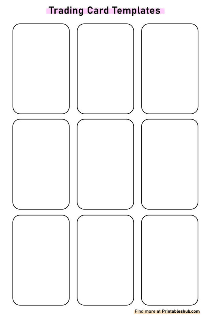 Free Printable Blank Trading Card Template Pdf Within Free Printable Card Templates Free Printable Blank Trading Card Template Pdf Within Free Printable Card Templates