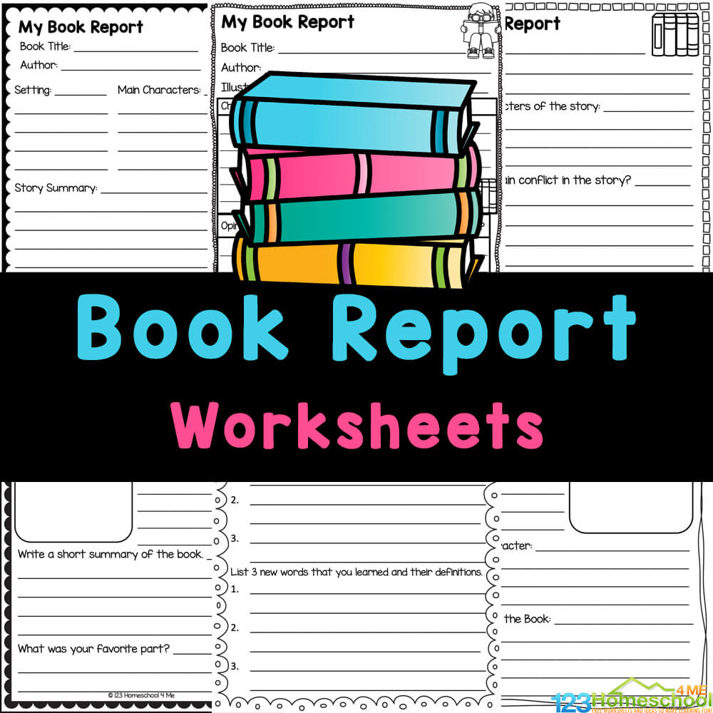 Free Printable Book Report Worksheets And Template Form Regarding Free Printable Book Report Forms Free Printable Book Report Worksheets And Template Form Regarding Free Printable Book Report Forms