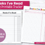 Free Printable Books I&<h2>039;Ve Read Tracker — Krafty Planner Within Free Printable Books