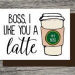 Free Printable Bosses Day Cards   Printable Party Favors Within Free Printable Funny Boss Day Cards
