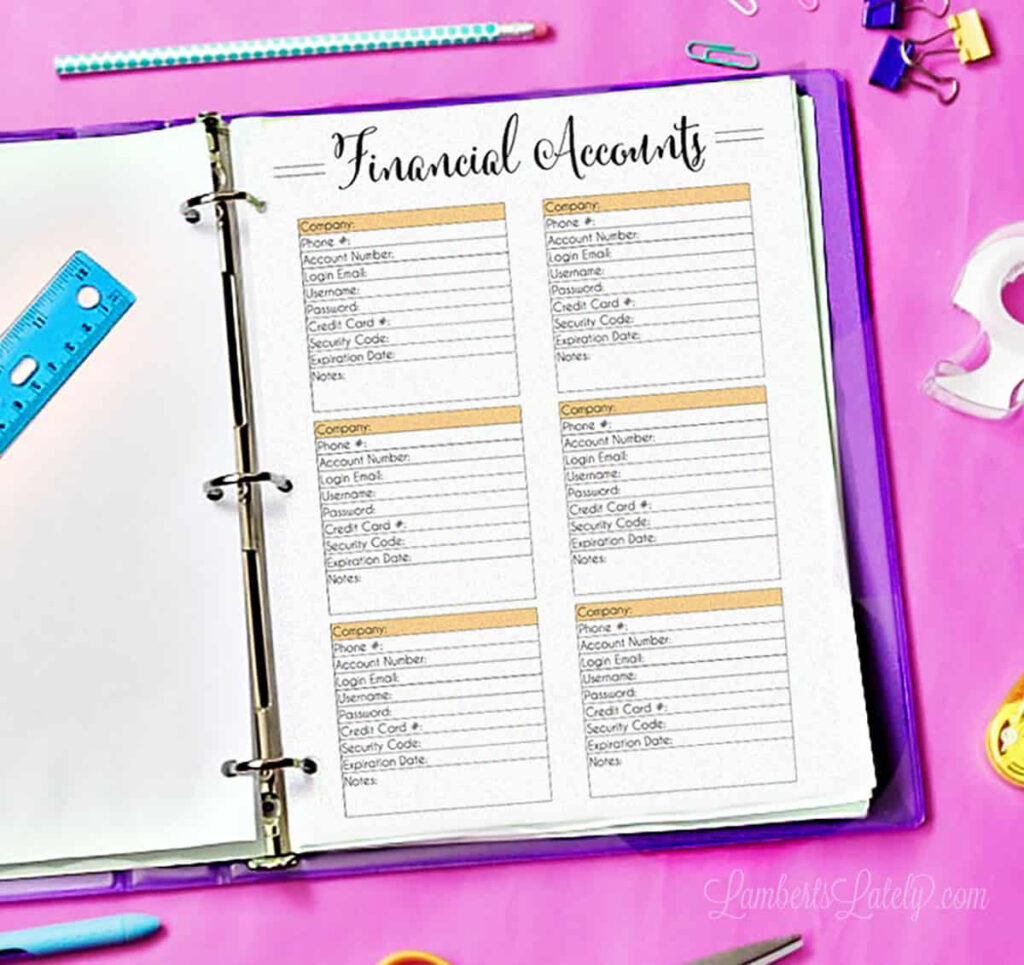 Free Printable Budget Planner | Lamberts Lately For Free Printable Budget Binder Free Printable Budget Planner | Lamberts Lately For Free Printable Budget Binder