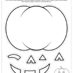 Free Printable Build A Jack O Lantern Craft   Pjs And Paint Within Jack O Lantern Templates Printable Free