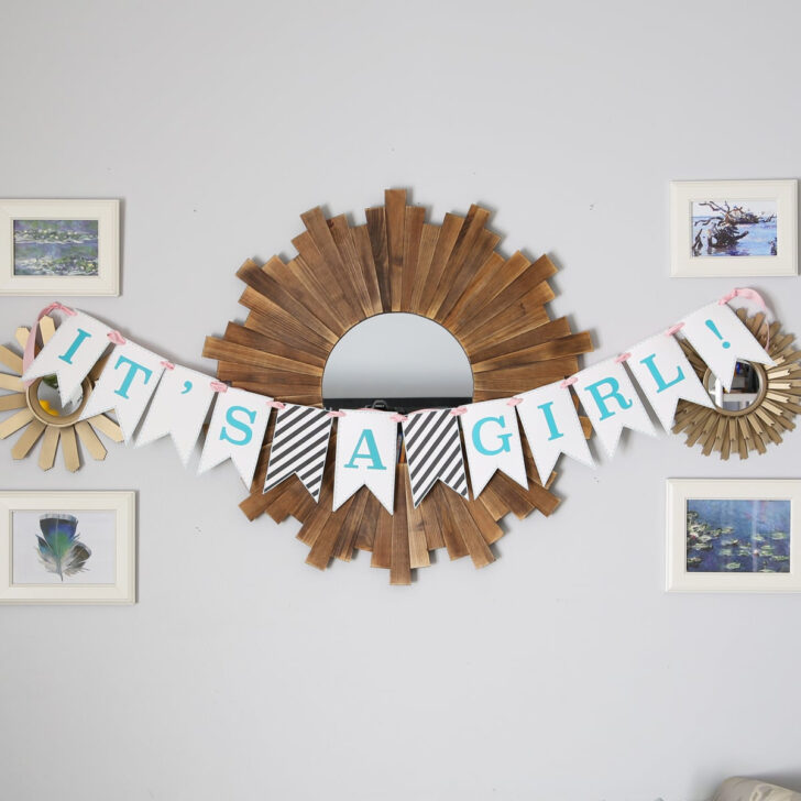 Baby Shower Bunting Free Printable