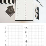 Free Printable Calligraphy Alphabet Practice Sheets With Regard To Modern Calligraphy Practice Sheets Printable Free