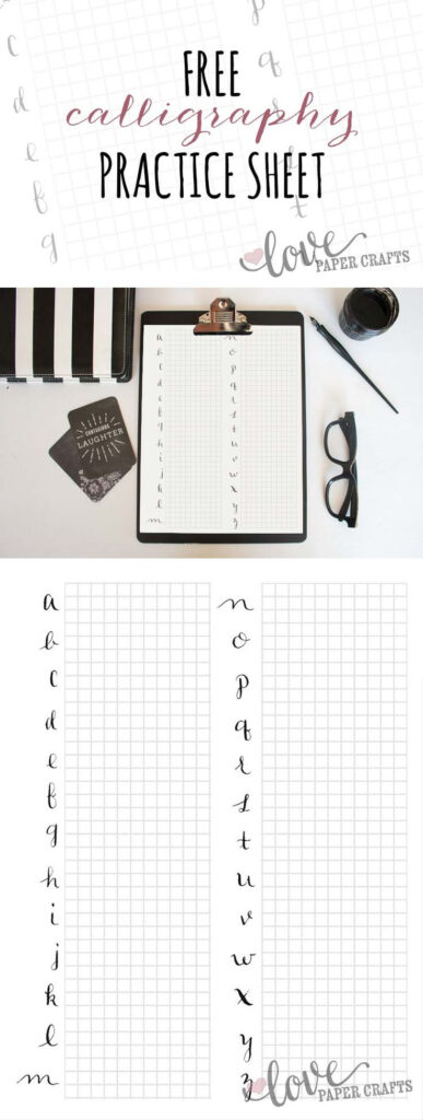 Free Printable Calligraphy Alphabet Practice Sheets With Regard To Modern Calligraphy Practice Sheets Printable Free Free Printable Calligraphy Alphabet Practice Sheets With Regard To Modern Calligraphy Practice Sheets Printable Free
