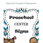 Free Printable Center Signs For Free Printable Center Signs For Pre K