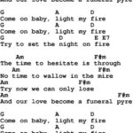 Free Printable Chord Chart   Elmore Music Throughout Free Printable Song Lyrics With Guitar Chords