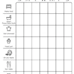 Free Printable Chore List Templates For Free Printable Chore Chart Templates
