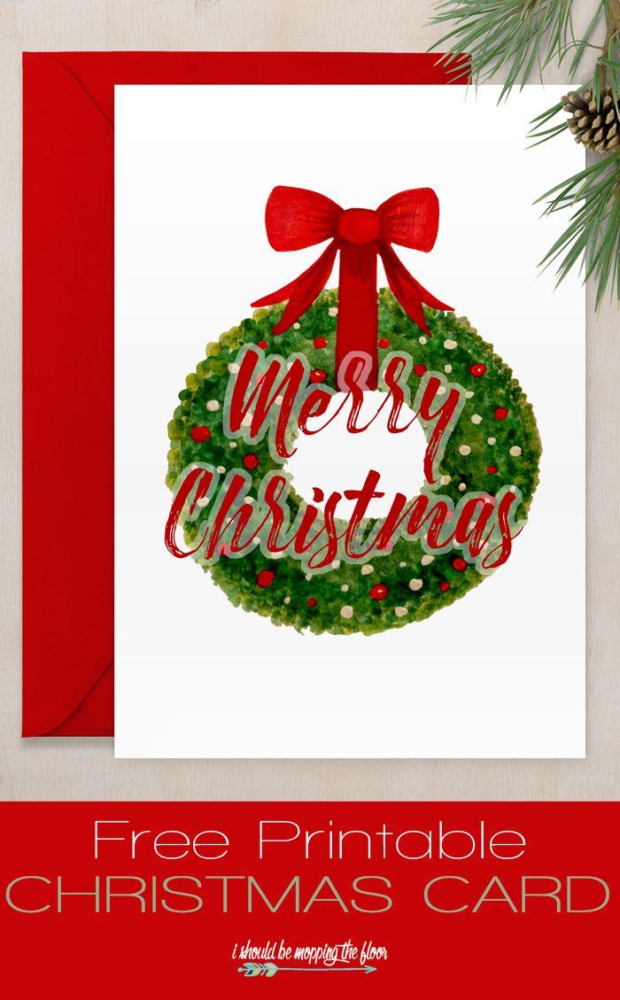 Free Printable Christmas Card for Free Printable Xmas Cards Download