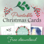 Free Printable Christmas Cards | Comresources With Free Printable Xmas Cards Download