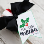 Free Printable Christmas Gift Tags : For Your Mistletoes — Pink Inside Free Printable Mistletoe Tags