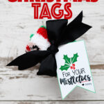 Free Printable Christmas Gift Tags : For Your Mistletoes — Pink With Regard To Free Printable Mistletoe Tags