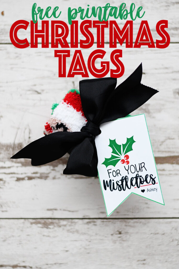 Free Printable Christmas Gift Tags : For Your Mistletoes — Pink With Regard To Free Printable Mistletoe Tags Free Printable Christmas Gift Tags : For Your Mistletoes — Pink With Regard To Free Printable Mistletoe Tags