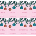 Free Printable Christmas Gift Tags In Pink   Editable   Merriment For Free Printable Editable Christmas Gift Tags Free Printable Christmas Gift Tags In Pink   Editable   Merriment For Free Printable Editable Christmas Gift Tags