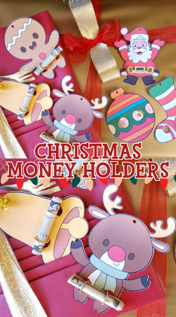 Free Printable Christmas Money Holder Tags   My Pinterventures With Free Printable Christmas Money Holders