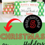 Free Printable Christmas Money Holders   Sweet Pea With Regard To Free Printable Christmas Money Holders