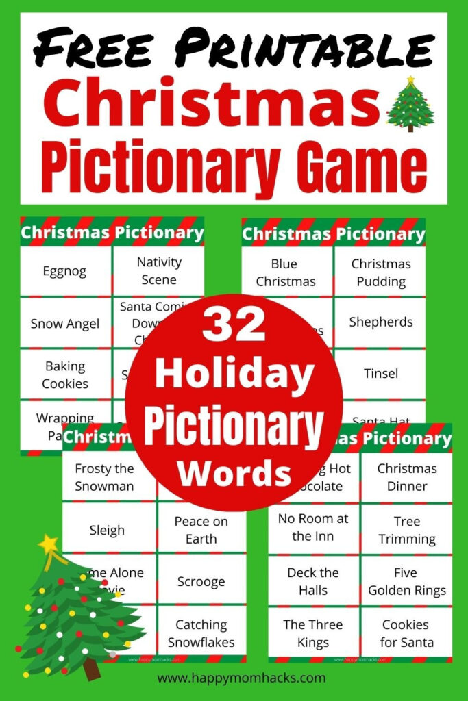Free Printable Christmas Pictionary Game Cards For Holiday Parties Pertaining To Free Printable Christmas Pictionary Cards Free Printable Christmas Pictionary Game Cards For Holiday Parties Pertaining To Free Printable Christmas Pictionary Cards