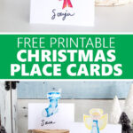 Free Printable Christmas Place Cards – Sustain My Craft Habit Regarding Christmas Table Name Cards Free Printable