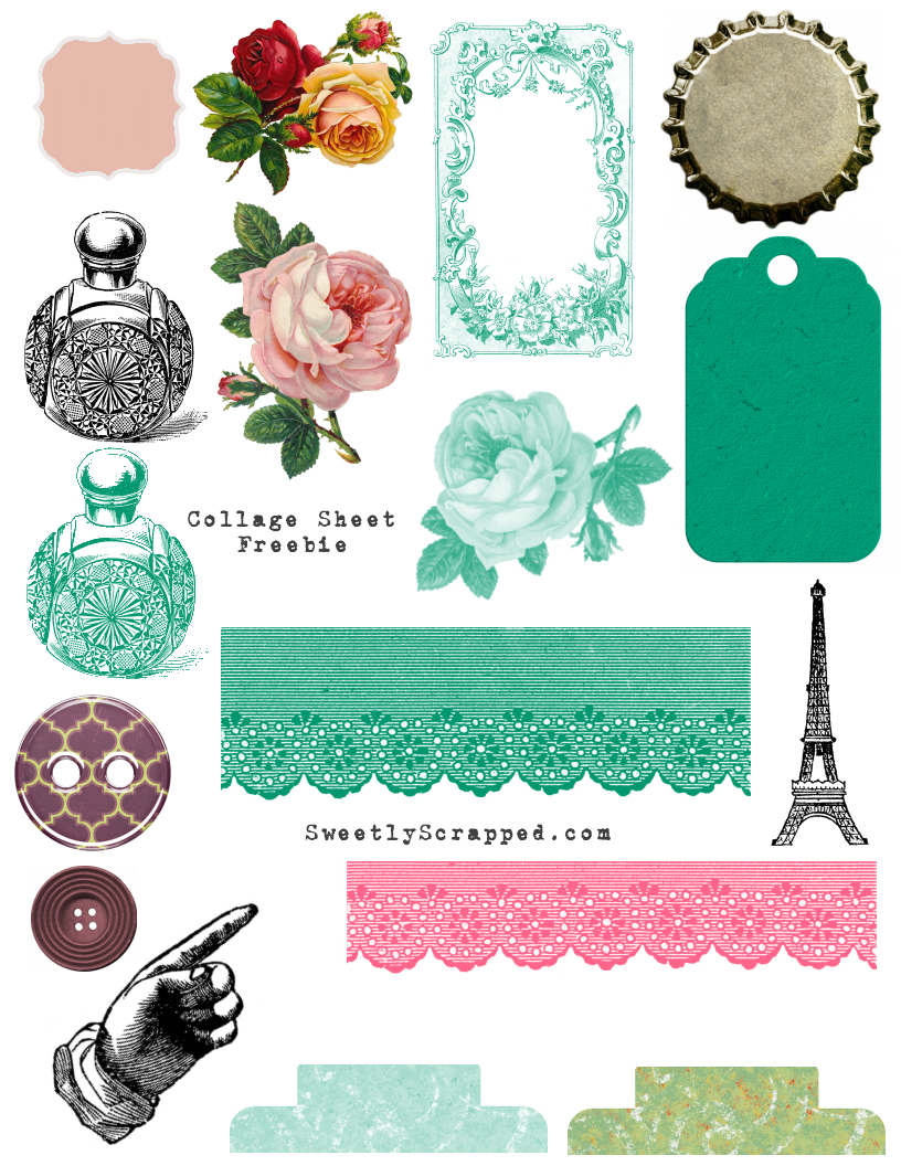 Free Printable Collage Sheets - Sweetly Scrapped 'S Free within Free Printable Digital Collage Sheets