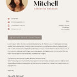 Free Printable Cover Letter Templates You Can Customize | Canva Throughout Free Printable Cover Letter Templates