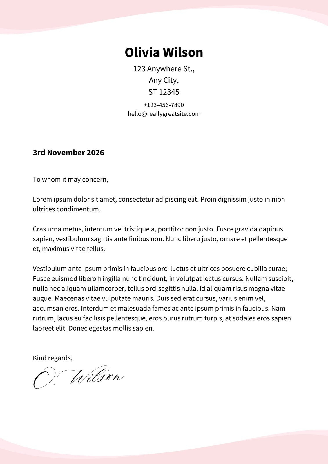 Free Printable Cover Letter Templates You Can Customize | Canva within Free Printable Cover Letter Templates