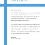 Free, Printable, Customizable Church Letterhead Templates | Canva Inside Free Printable Religious Letterhead