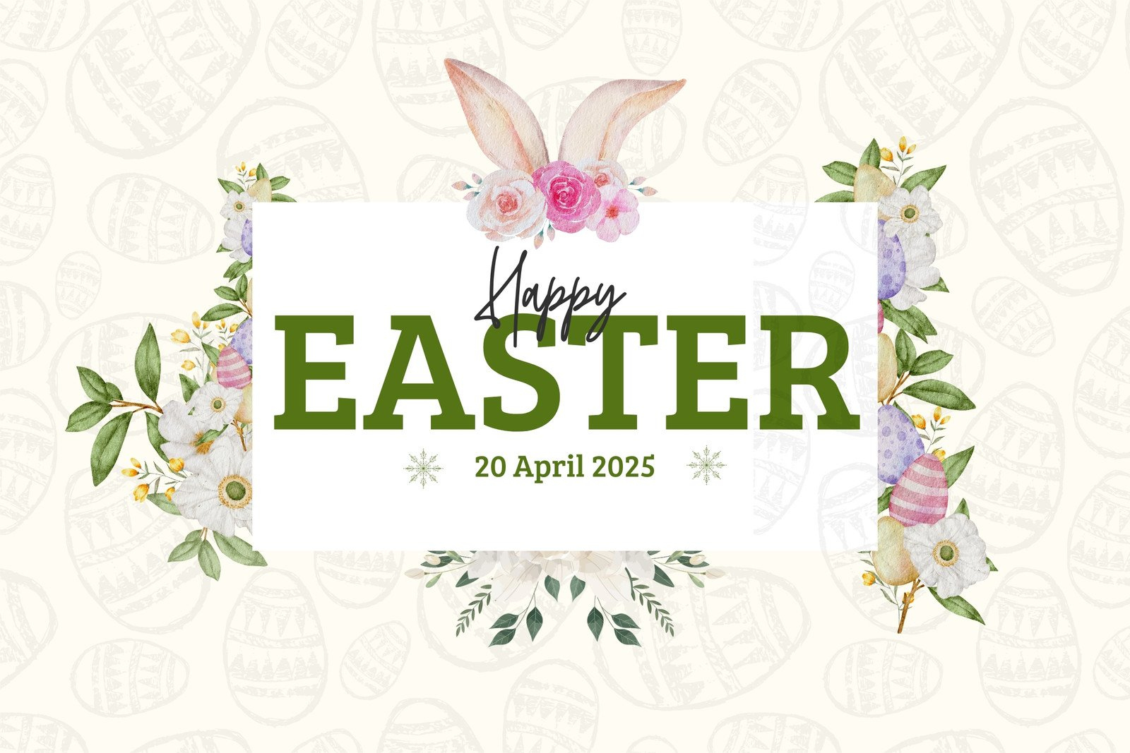 Free Printable, Customizable Easter Card Templates | Canva inside Free Printable Easter Cards