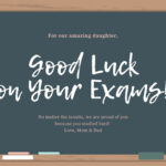 Free Printable, Customizable Good Luck Card Templates | Canva Regarding Free Printable Good Luck Cards