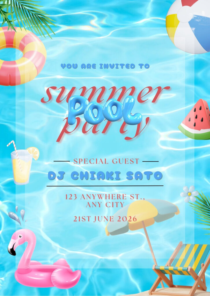 Free Printable, Customizable Pool Party Invitation Templates | Canva For Free Printable Pool Party Invitations Free Printable, Customizable Pool Party Invitation Templates | Canva For Free Printable Pool Party Invitations