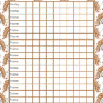 Free Printable, Customizable Reward Chart Poster Templates | Canva Intended For Free Printable Charts For Teachers