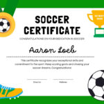 Free Printable, Customizable Sport Certificate Templates | Canva With Free Soccer Award Certificates Printable