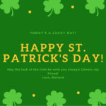 Free Printable, Customizable St. Patrick'S Day Card Templates | Canva In Free Printable St Patrick&#039;s Day Card